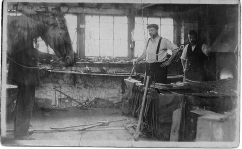 Alfred Amos at Forge